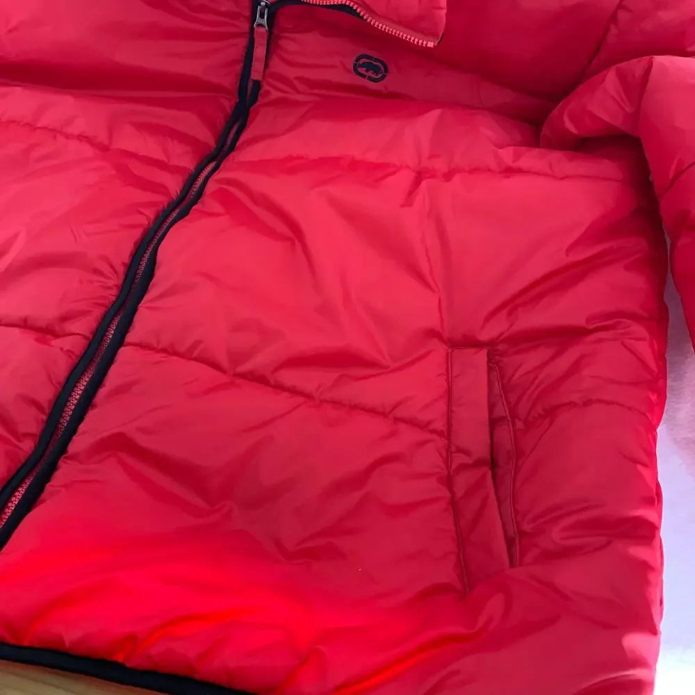 Ecko Unltd Red Puffer Coat Size XL rn0100852